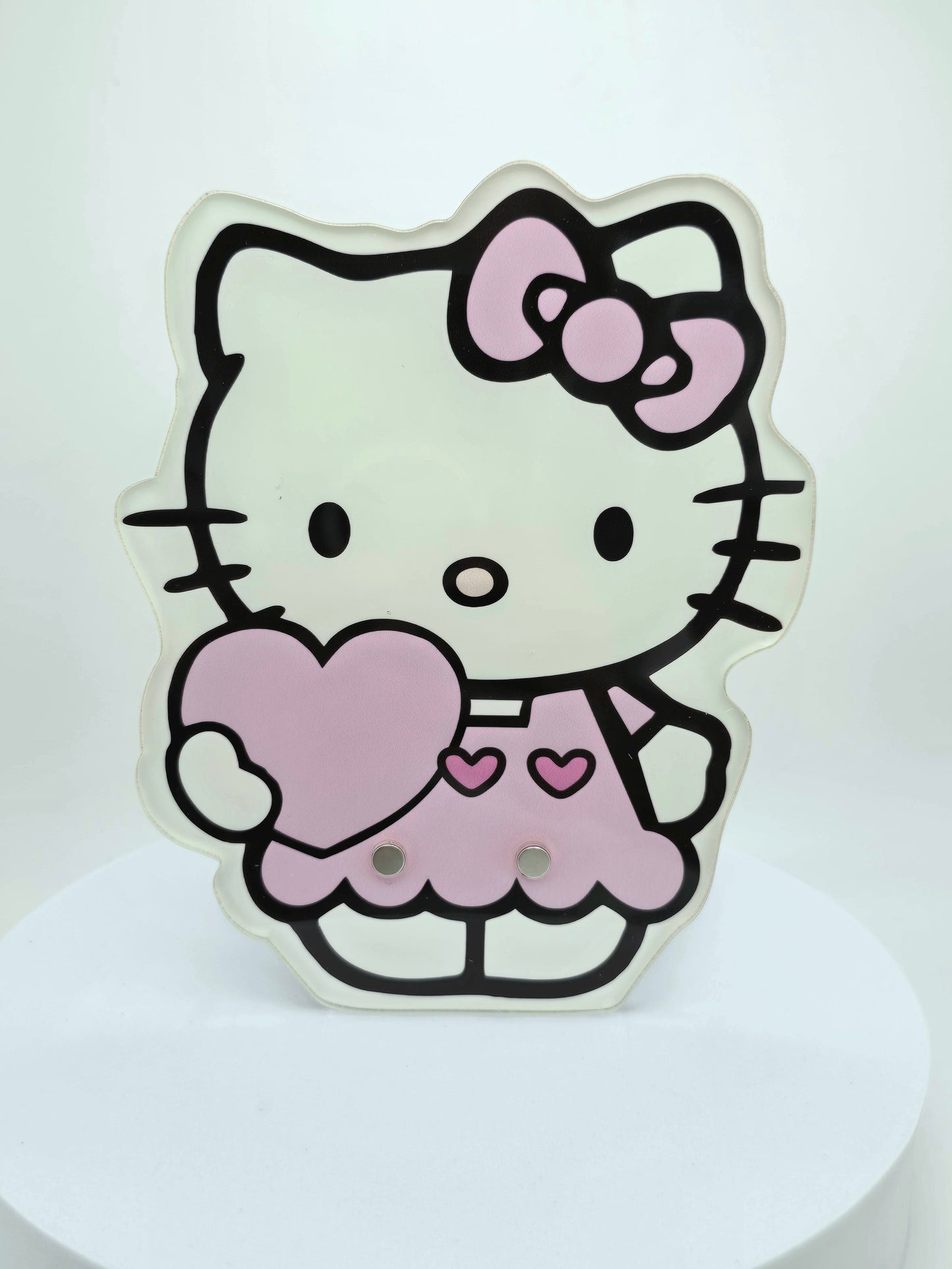 Hello Kitty Magnetic Lash Tile - Pink Heart