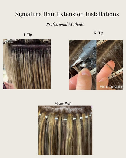 Signature Hair Extension Installation