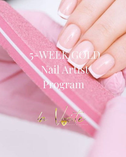 5-Week GOLD Nail Artist Program