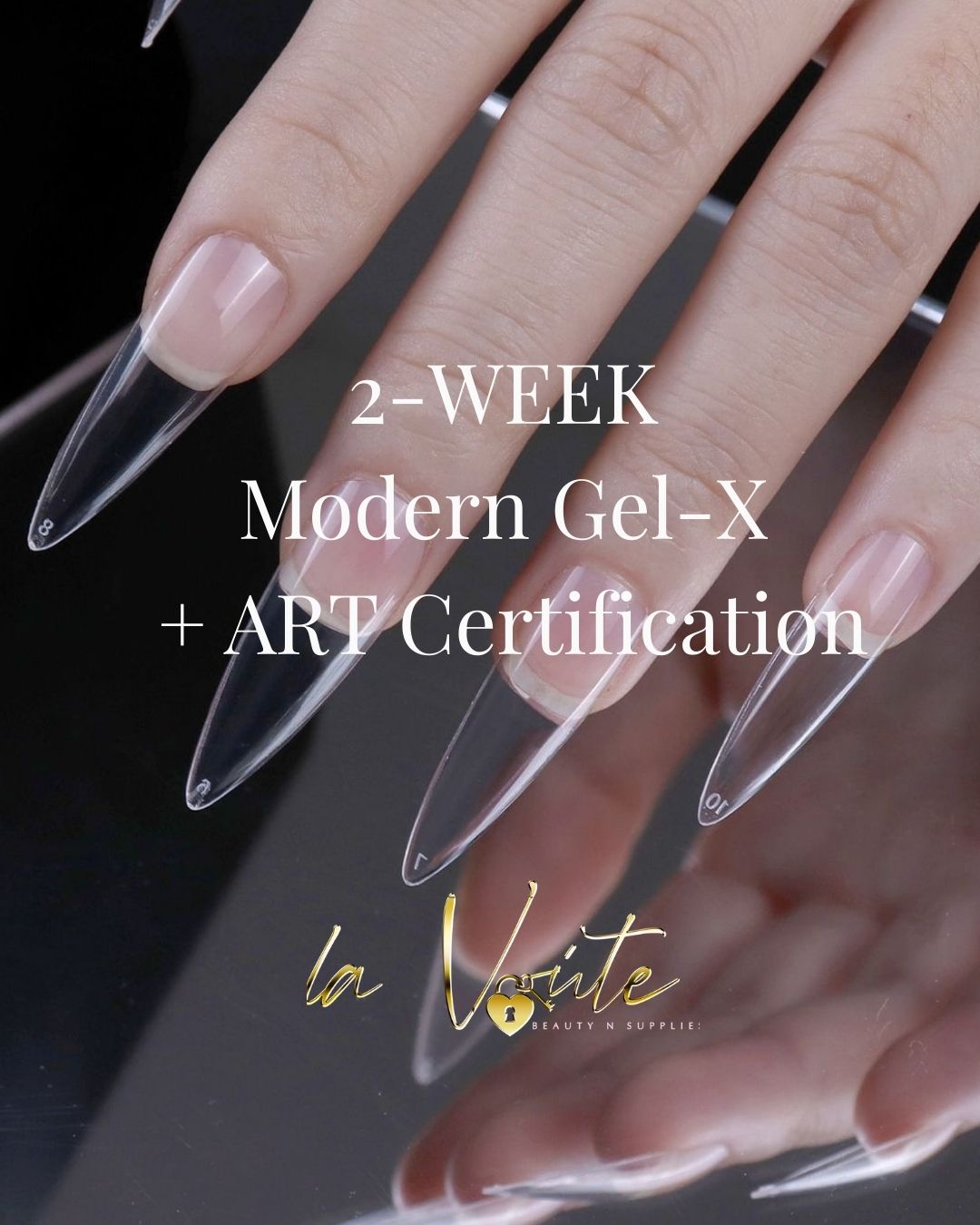 2-Week Modern Gel-X + Art Certification