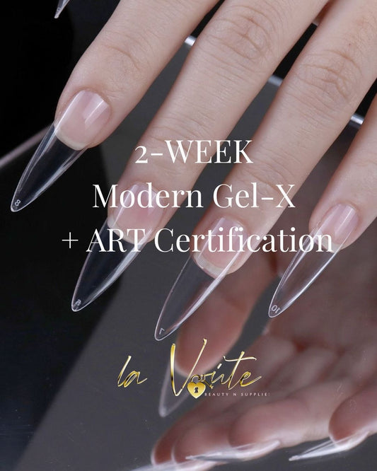 2-Week Modern Gel-X + Art Certification