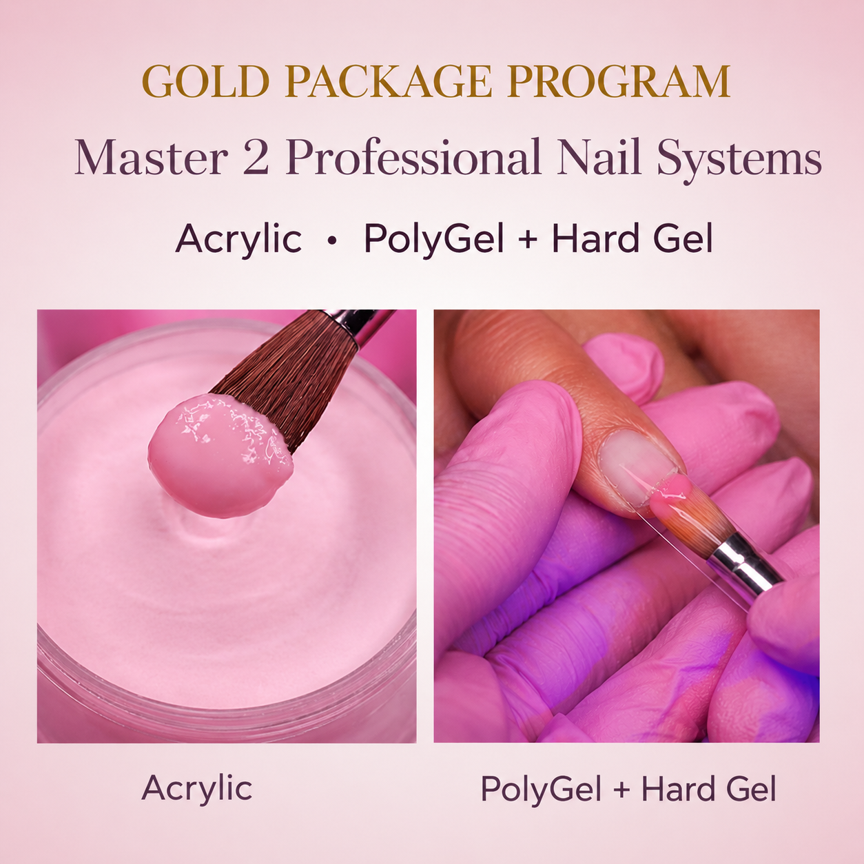5-Week GOLD Nail Artist Program