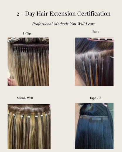 2 Day Hair Extension Course